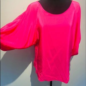 100% silk blouse, size medium, worn once